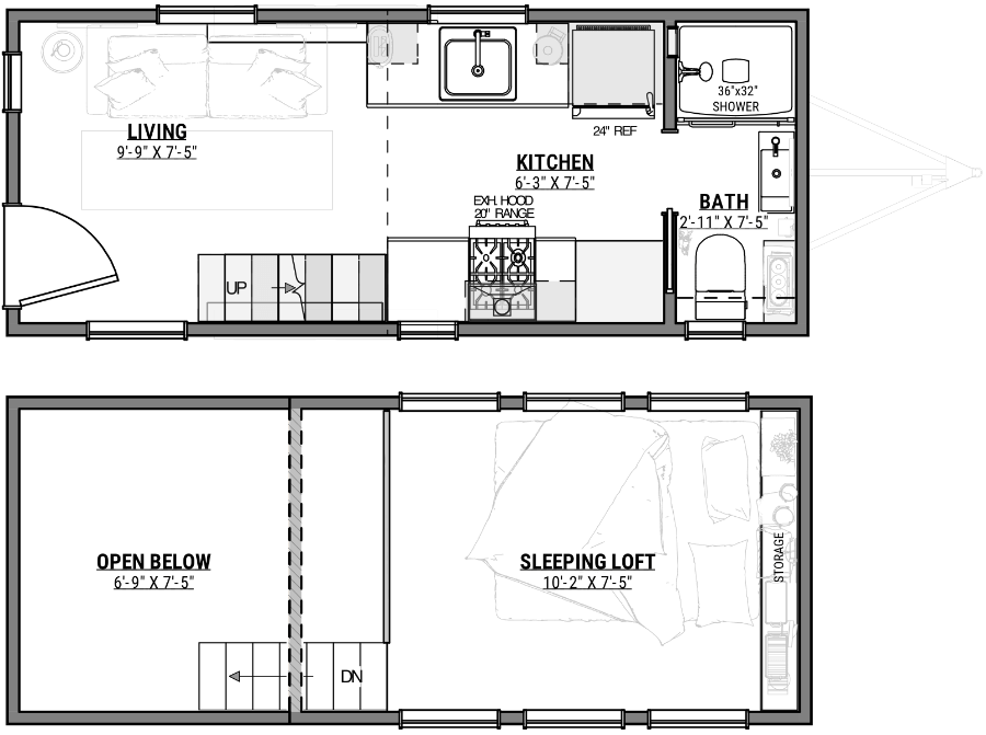 A preview of the moab showhome floorplan