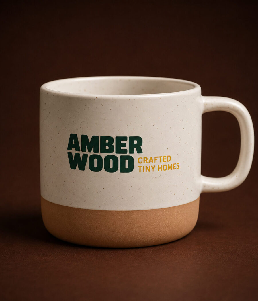Amberwood Speckled Ceramic Mug