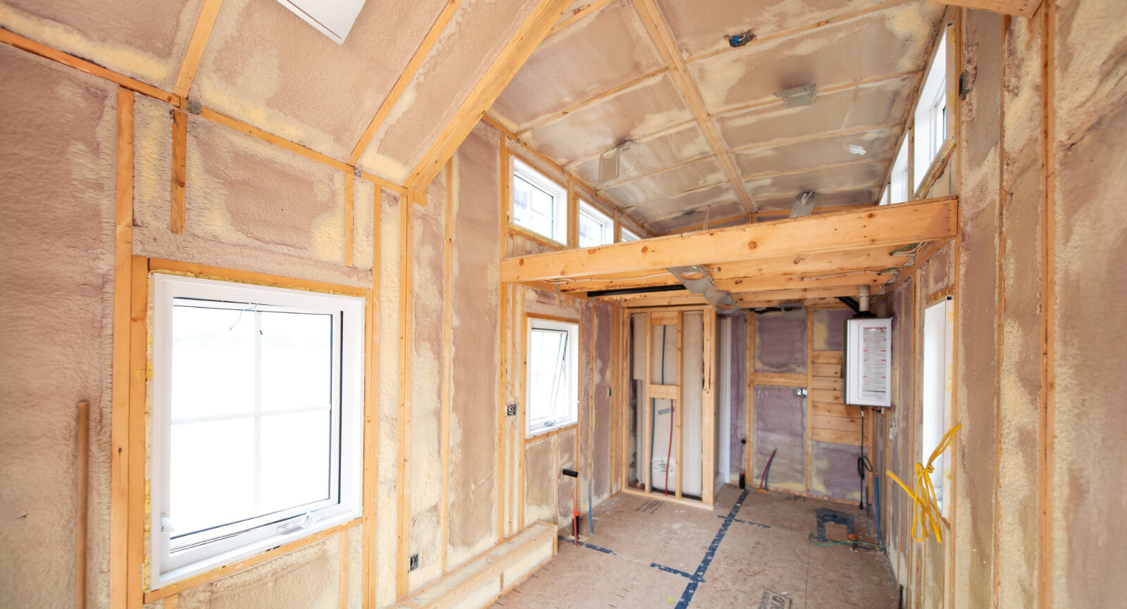 Tiny home insulation, providing comfort and protection in harsh Canadian winters